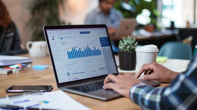 Marketing and pipeline dashboard used to measure a medical device marketing strategy
